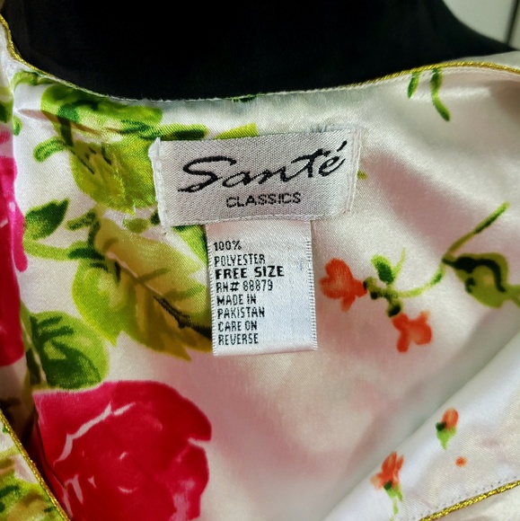 Santé Long Soft Colorful Cover Up Dress - Picture 5 of 6